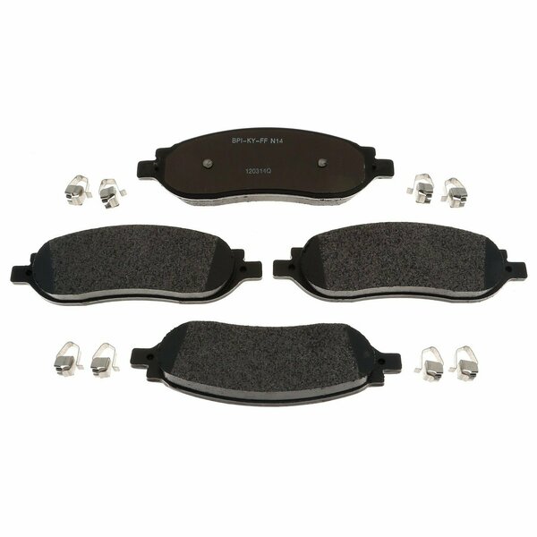 R/M Brakes BRAKE PADS OEM OE Replacement Metallic Includes Mounting Hardware MGD1068MH